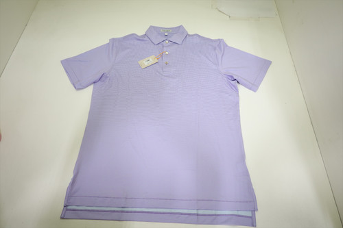 Peter Millar Golf Pattern Polo Mens Size Medium ULTRV New 7595 Peter Millar Golf Pattern Polo Mens Size Medium ULTRV New 7595