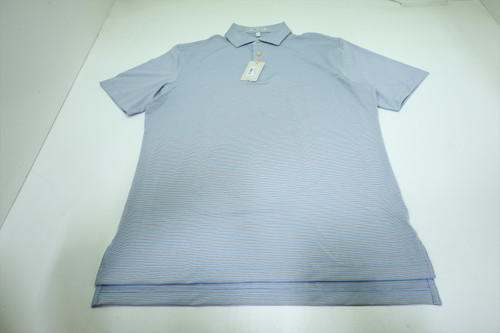 Peter Millar Golf Solid Polo Mens Size Medium COTTAGE BLUE New INV12625229 Peter Millar Golf Solid Polo Mens Size Medium COTTAGE BLUE New INV12625229