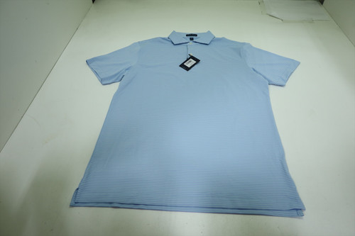 Peter Millar Golf Solid Polo Mens Size Medium BLUE FOREST New INV12624691 Peter Millar Golf Solid Polo Mens Size Medium BLUE FOREST New INV12624691
