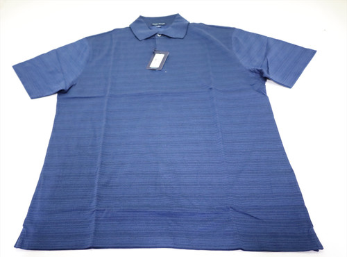 Peter Millar Golf Solid Polo Mens Size Medium BLPRL Regular 980F New 01307541 Peter Millar Golf Solid Polo Mens Size Medium BLPRL Regular 980F New 01307541