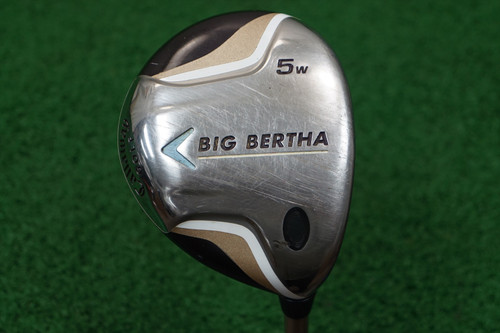 Callaway Big Bertha 2007 Degree 5 Fairway Wood Ladies Flex Graphite 0659248 C32 Callaway Big Bertha 2007 Degree 5 Fairway Wood Ladies Flex Graphite 0659248 C32