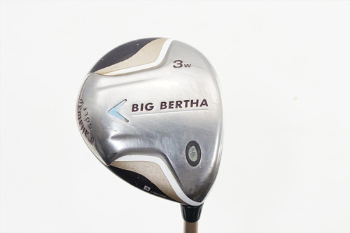 Callaway Big Bertha 2007 Degree 3W Fairway Wood Ladies Flex Graphite 0851439 HB4-10-20 Callaway Big Bertha 2007 Degree 3W Fairway Wood Ladies Flex Graphite 0851439 HB4-10-20