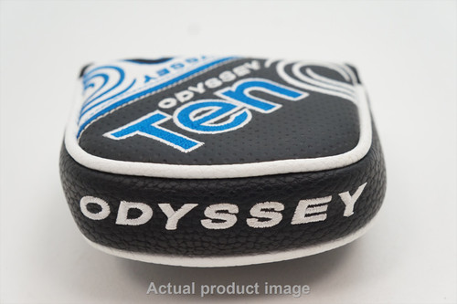 Odyssey Golf Ten Blue XL Mallet Putter Headcover Head Cover Excellent HA14-1-9 Odyssey Golf Ten Blue XL Mallet Putter Headcover Head Cover Excellent HA14-1-9