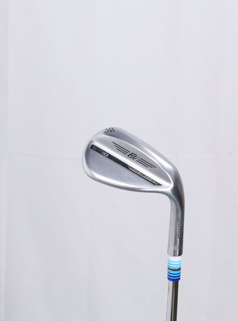 Titleist Vokey Sm10 Tour Chrome M Grind Wedge 58°-8 Wedge No Label 12719208 Good Titleist Vokey Sm10 Tour Chrome M Grind Wedge 58°-8 Wedge No Label 12719208 Good