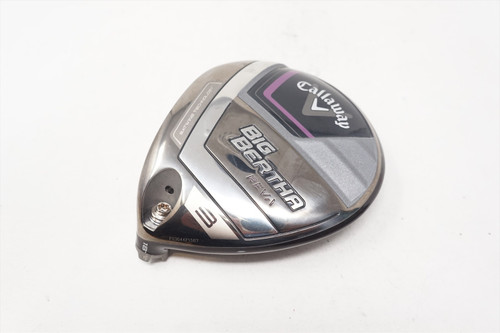 LH Callaway Big Bertha Reva 23 18*#3 Fairway Wood Club Head Only VERY GOOD 3-5-B LH Callaway Big Bertha Reva 23 18*#3 Fairway Wood Club Head Only VERY GOOD 3-5-B