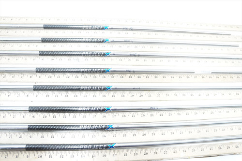 Project X Pxi 6.0 110g Stiff 34.25"-38" 8p Iron Shaft Set Pulls 5601