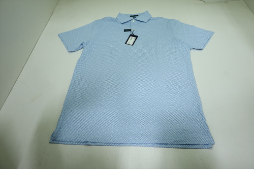 Peter Millar Golf Pattern Polo Mens Size Medium WHITE Regular New INV12548648 Peter Millar Golf Pattern Polo Mens Size Medium WHITE Regular New INV12548648