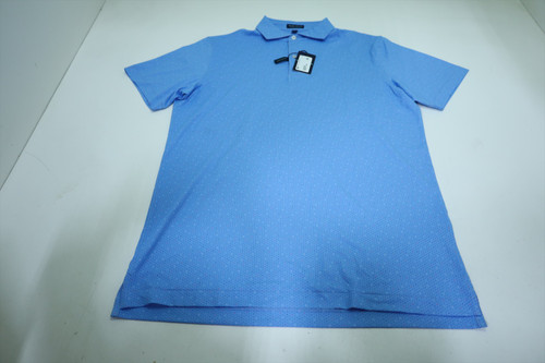 Peter Millar Golf Pattern Polo Mens Size Medium BLUTZ Regular New INV12548968 Peter Millar Golf Pattern Polo Mens Size Medium BLUTZ Regular New INV12548968