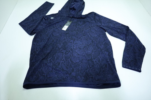 Greyson Wolf Scales Colorado Hoodie Pullover Mens Medium Blue INV12708596 Greyson Wolf Scales Colorado Hoodie Pullover Mens Medium Blue INV12708596
