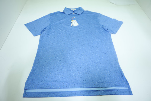 Peter Millar Golf Pattern Polo Mens Size Medium ETIDE Regular New INV12625224 Peter Millar Golf Pattern Polo Mens Size Medium ETIDE Regular New INV12625224