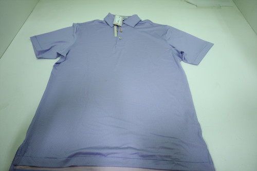 Peter Millar Golf Pattern Polo Mens Size Medium SSBL Regular New INV12624990 Peter Millar Golf Pattern Polo Mens Size Medium SSBL Regular New INV12624990