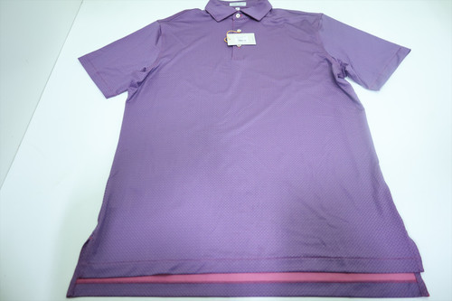 Peter Millar Golf Pattern Polo Mens Size Medium RSWD Regular New INV12625227 Peter Millar Golf Pattern Polo Mens Size Medium RSWD Regular New INV12625227