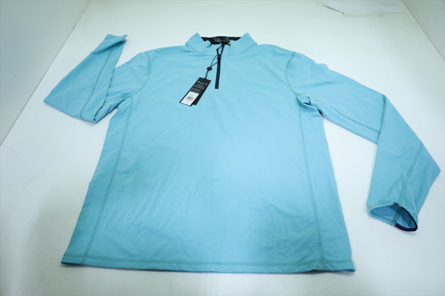 Greyson Golf Tate 1/4 Zip Pullover Mens Size Medium Macaw New INV12704004