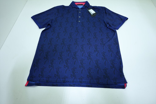 Greyson Golf Night Prowl Polo Mens Size Medium Maltese Blue New INV12712805 Greyson Golf Night Prowl Polo Mens Size Medium Maltese Blue New INV12712805