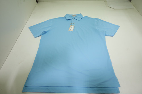 Peter Millar Golf Solid Polo Mens Size Medium SEAPT Regular New INV12549494 Peter Millar Golf Solid Polo Mens Size Medium SEAPT Regular New INV12549494