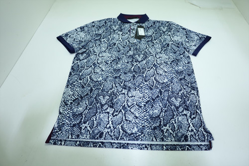 Greyson Golf Wolf Scales Polo Mens Size Medium Maltese Blue New INV12715561 Greyson Golf Wolf Scales Polo Mens Size Medium Maltese Blue New INV12715561