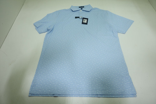 Peter Millar Golf Pattern Polo Mens Size Medium WHITE Regular New INV12624767 Peter Millar Golf Pattern Polo Mens Size Medium WHITE Regular New INV12624767