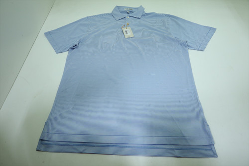 Peter Millar Golf Solid Polo Mens Size Medium ETIDE Regular New INV12549511 Peter Millar Golf Solid Polo Mens Size Medium ETIDE Regular New INV12549511