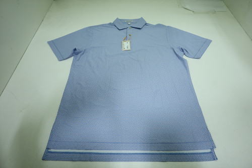 Peter Millar Golf Pattern Polo Mens Size Medium ETIDE Regular New INV12549328 Peter Millar Golf Pattern Polo Mens Size Medium ETIDE Regular New INV12549328