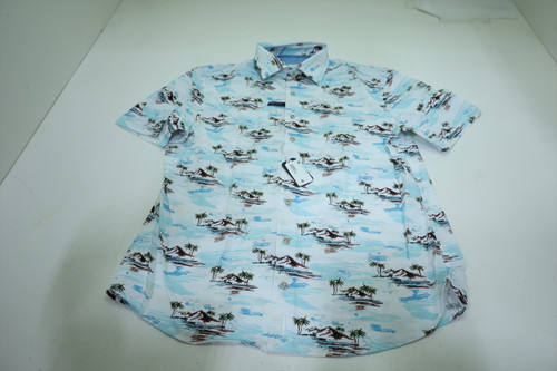 Johnnie-O Golf Barts_SMS Button Down Mens Size Medium White New INV12586984 Johnnie-O Golf Barts_SMS Button Down Mens Size Medium White New INV12586984