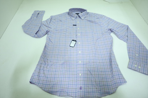 Johnnie-O Golf Everest Button Down Mens Size Medium Grape New INV12586444 Johnnie-O Golf Everest Button Down Mens Size Medium Grape New INV12586444