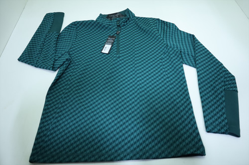 Greyson Sacred Spirits Jacquard 1/4 Zip Pullover Mens Medium Canopy INV12710245 Greyson Sacred Spirits Jacquard 1/4 Zip Pullover Mens Medium Canopy INV12710245