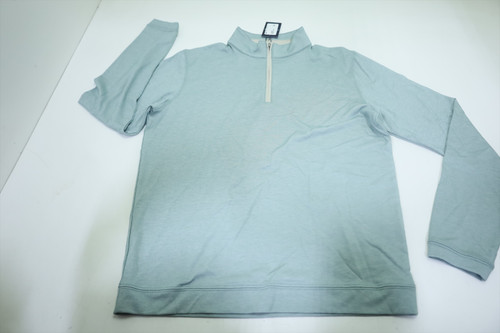 Peter Millar Albatross Cotton Sweater Mens Medium SHW 1/4 Zip INV12624604 Peter Millar Albatross Cotton Sweater Mens Medium SHW 1/4 Zip INV12624604