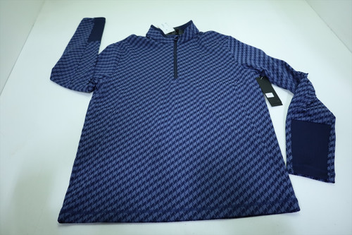 Greyson Sacred Spirits Jacquard 1/4 Zip Pullover Mens Medium Blue INV12710247 Greyson Sacred Spirits Jacquard 1/4 Zip Pullover Mens Medium Blue INV12710247