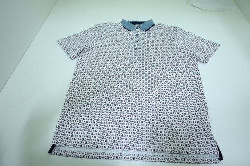 Greyson Golf Pattern Polo Mens Size Medium Arctic Regular New INV12717983 Greyson Golf Pattern Polo Mens Size Medium Arctic Regular New INV12717983