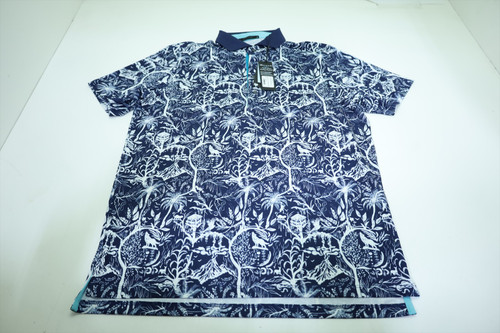 Greyson Golf Pura Vida Polo Mens Size Medium Maltese Blue New INV12678271 Greyson Golf Pura Vida Polo Mens Size Medium Maltese Blue New INV12678271