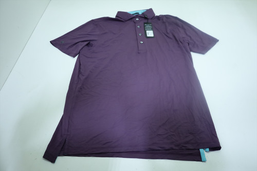 Greyson Golf Cayuse Polo  Mens Size  Medium Hyacinth Regular  New INV12678697