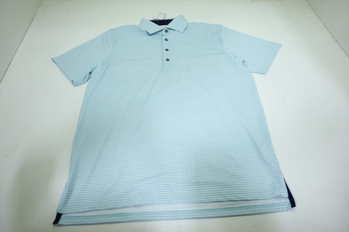 Greyson Golf Pattern Polo Mens Size Medium Sky Regular New INV12717850 Greyson Golf Pattern Polo Mens Size Medium Sky Regular New INV12717850