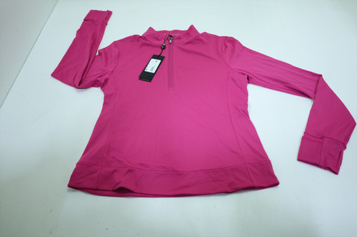 Greyson Halley II Quarter Zip Pullover Womens Size Small Lychee New INV12693090 Greyson Halley II Quarter Zip Pullover Womens Size Small Lychee New INV12693090