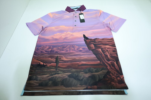 Greyson Golf Canyon Stalk Polo Mens Size Medium Gulch Regular New INV12715563 Greyson Golf Canyon Stalk Polo Mens Size Medium Gulch Regular New INV12715563