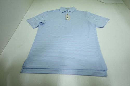 Peter Millar Golf Solid Polo  Mens Size  Medium W/CBU Regular  New INV12549226