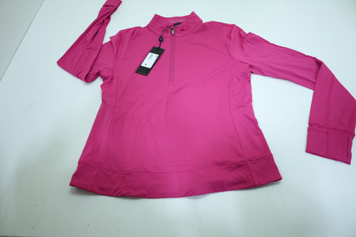 Greyson Halley II Quarter Zip Pullover Womens Size Small Lychee New INV12691329 Greyson Halley II Quarter Zip Pullover Womens Size Small Lychee New INV12691329