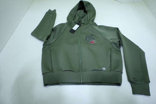 Greyson Kristina Full Zip-Decorated Jacket Womens Size Small Camp INV12694231