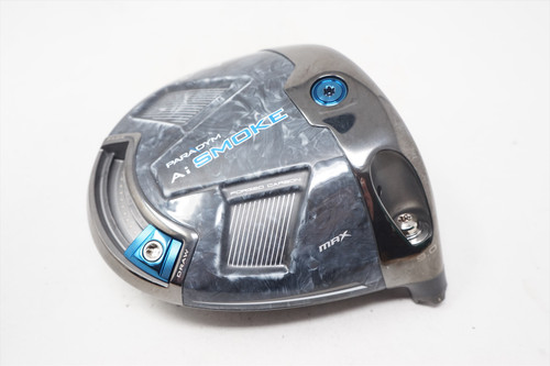 Callaway Paradym Ai Smoke Max 9* Driver Club Head Only VERY GOOD 3-5-B Callaway Paradym Ai Smoke Max 9* Driver Club Head Only VERY GOOD 3-5-B