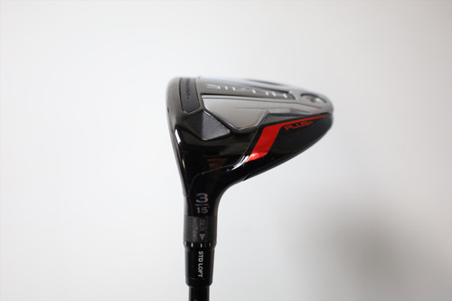 Taylormade Stealth Plus 15° 3 Fairway Wood Stiff Hzrdus Smoke Red Left Hand Lh