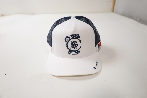 G/FORE Golf MONEY MAN TRUCKER Hat Men Size OS Snow Adjustable New INV12783077 G/FORE Golf MONEY MAN TRUCKER Hat Men Size OS Snow Adjustable New INV12783077