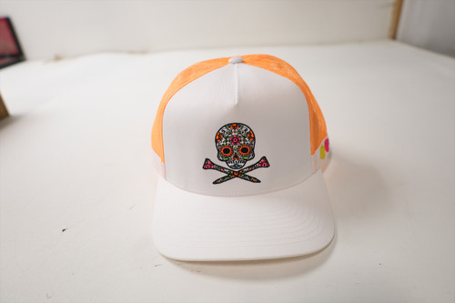 G/FORE Golf SUGAR SKULL & TEES COTTON TWILL Hat Men Size OS Snow INV12783059 G/FORE Golf SUGAR SKULL & TEES COTTON TWILL Hat Men Size OS Snow INV12783059