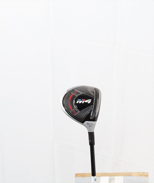 Taylormade M4 2018 21° 5Hl Fairway Wood Stiff Fujikura Atmos Red 6 12784508 Good Taylormade M4 2018 21° 5Hl Fairway Wood Stiff Fujikura Atmos Red 6 12784508 Good