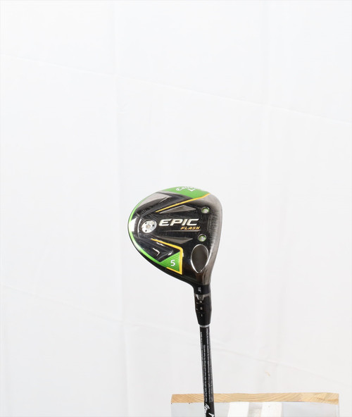 Callaway Epic Flash 18° 5 Fairway Wood Regular Even Flow Green 65 12784680 Good Callaway Epic Flash 18° 5 Fairway Wood Regular Even Flow Green 65 12784680 Good