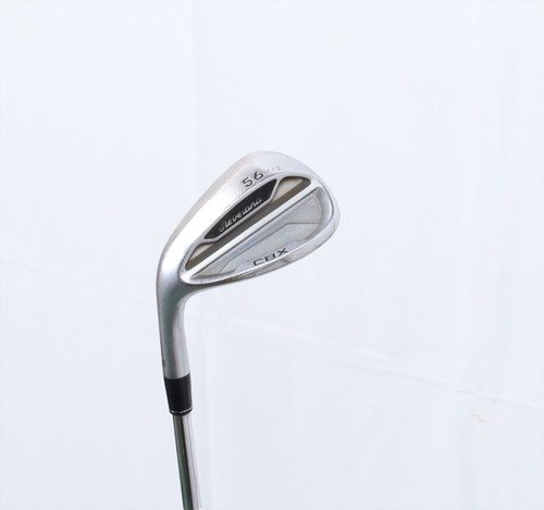 Cleveland Cbx Wedge 56°-12 Wedge No Label Stl 12740968 Good Left Hand Lh Cleveland Cbx Wedge 56°-12 Wedge No Label Stl 12740968 Good Left Hand Lh