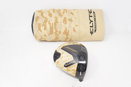 Callaway Elyte Triple Diamond Sandstorm W/Headcover 10.5* Driver Club Head Only Callaway Elyte Triple Diamond Sandstorm W/Headcover 10.5* Driver Club Head Only