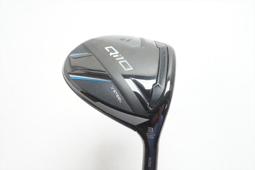 Taylormade Qi10 15° 3 Fairway Wood Stiff Flex Tensei Av Raw Blue 65 Good Taylormade Qi10 15° 3 Fairway Wood Stiff Flex Tensei Av Raw Blue 65 Good