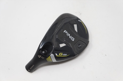 Ping G430 22* #4 Hybrid Club Head Only Good 1272787 Lefty Lh Ping G430 22* #4 Hybrid Club Head Only Good 1272787 Lefty Lh