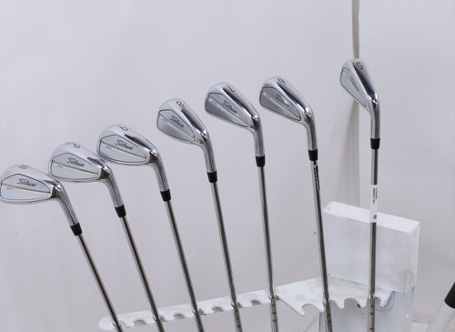 Titleist T200 3G Iron Set 5-Pw, Gw Stiff Flex Amt Black S300 Steel 12762862 Good Titleist T200 3G Iron Set 5-Pw, Gw Stiff Flex Amt Black S300 Steel 12762862 Good