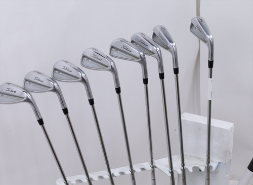 Titleist T150 3G Iron Set 4-Pw, Gw Stiff Flex Amt Black S300 Steel 12794229 Good Titleist T150 3G Iron Set 4-Pw, Gw Stiff Flex Amt Black S300 Steel 12794229 Good