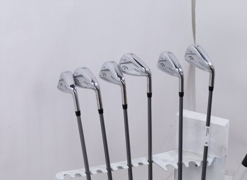 Callaway Elyte X Iron Set 7-Pw, Aw, Gw Stiff Denali Charcoal 75 12769533 Good Callaway Elyte X Iron Set 7-Pw, Aw, Gw Stiff Denali Charcoal 75 12769533 Good